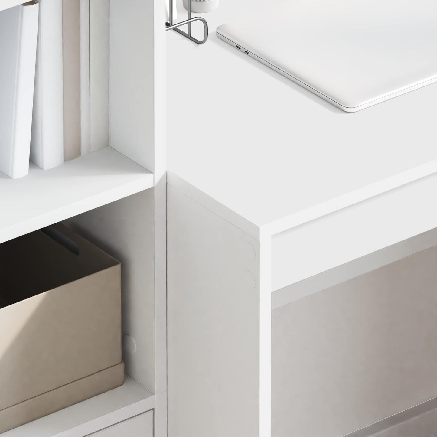 Desk White 100 x 50 x 76 cm