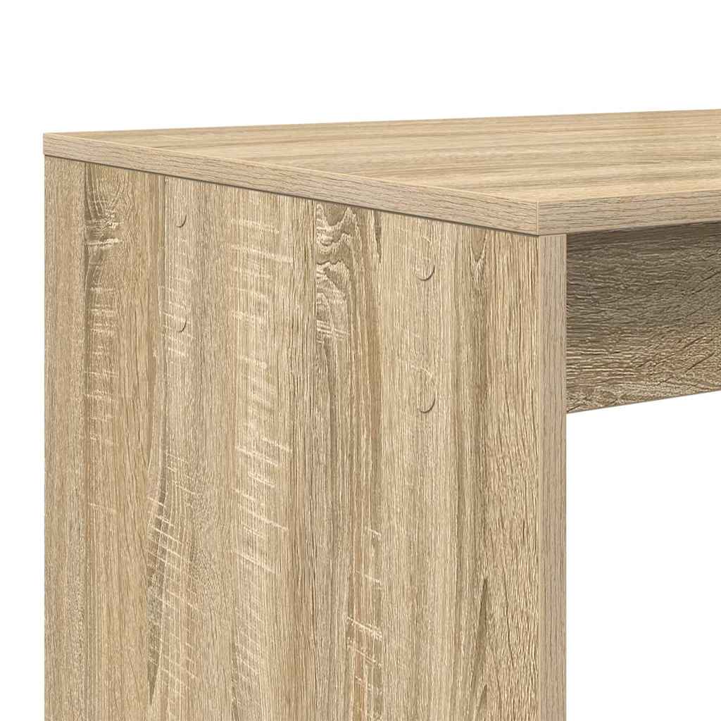 Desk Sonoma Oak Engineered Wood 108 x 55 x 103.5 cm
