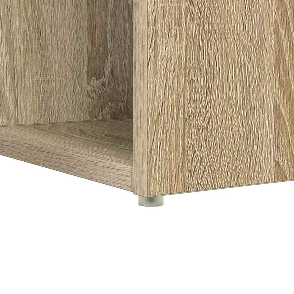 Desk Sonoma Oak Engineered Wood 108 x 55 x 103.5 cm