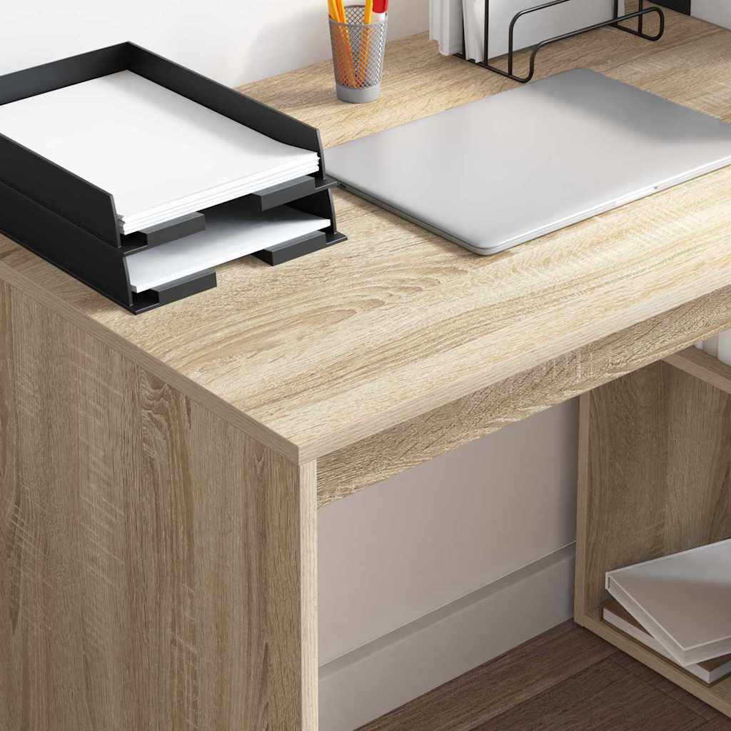 Desk Sonoma Oak Engineered Wood 108 x 55 x 103.5 cm