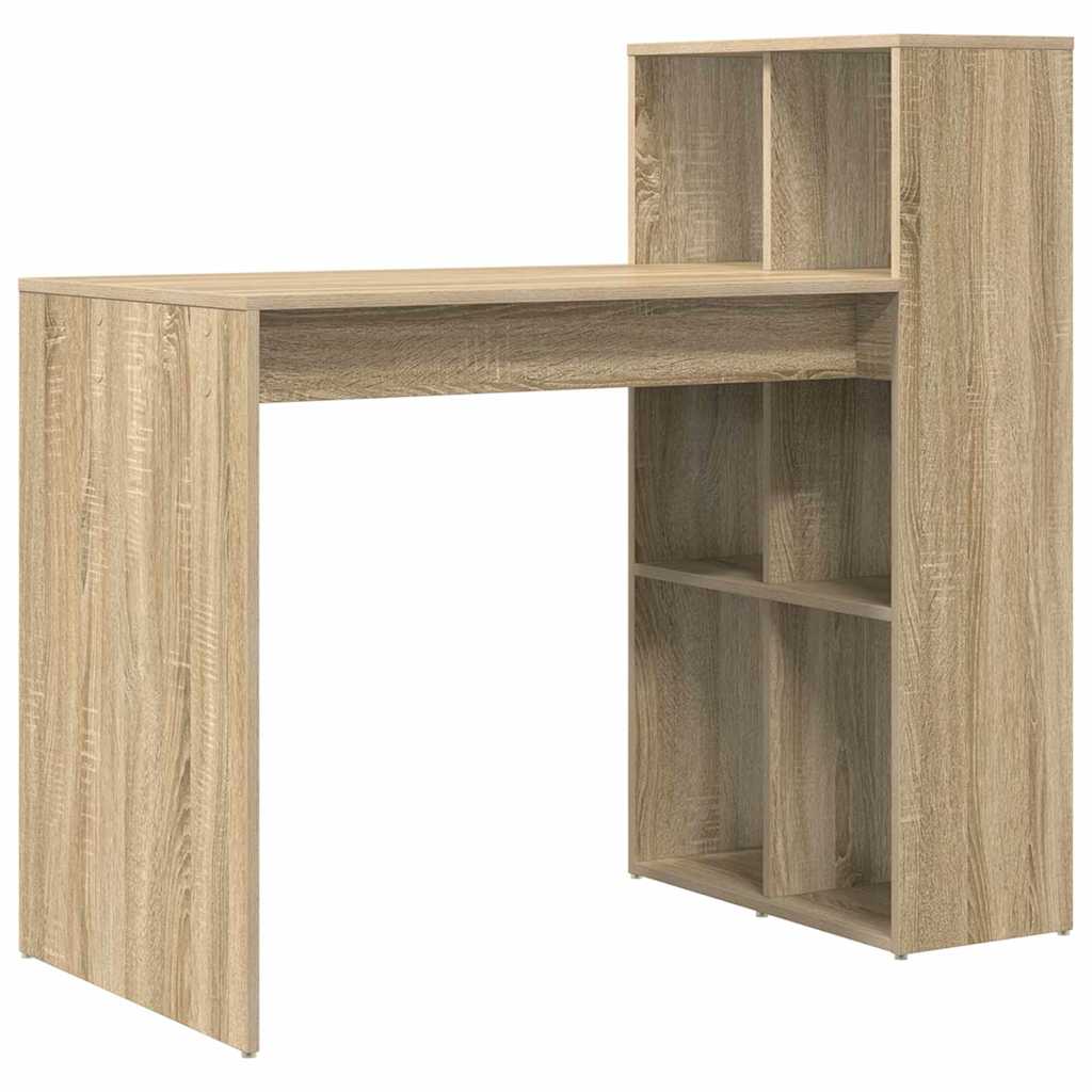 Desk Sonoma Oak Engineered Wood 108 x 55 x 103.5 cm