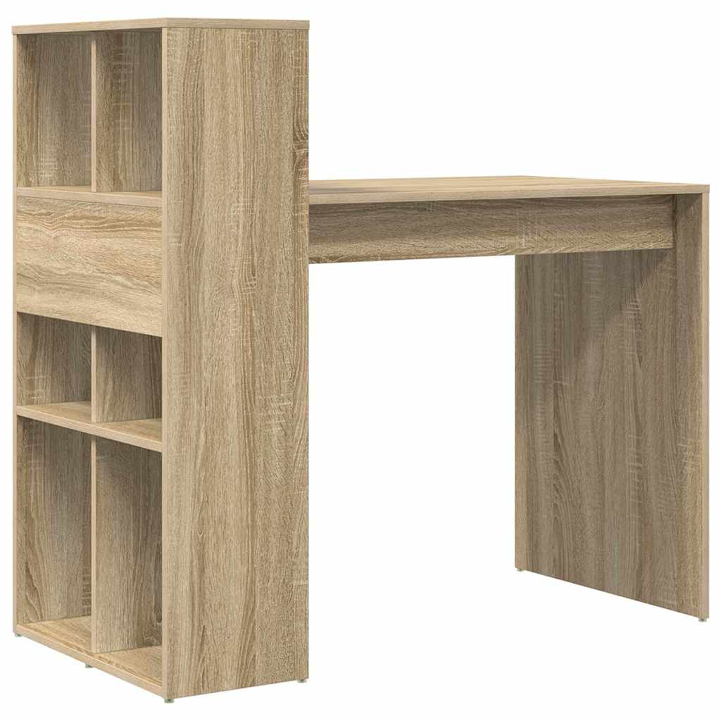 Desk Sonoma Oak Engineered Wood 108 x 55 x 103.5 cm