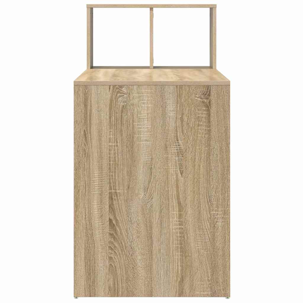 Desk Sonoma Oak Engineered Wood 108 x 55 x 103.5 cm