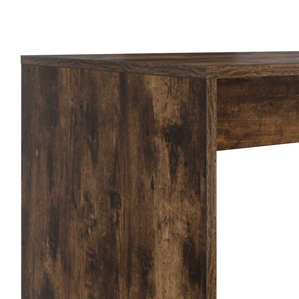 Desk Smoked Oak Engineered Wood 108 x 55 x 103.5 cm