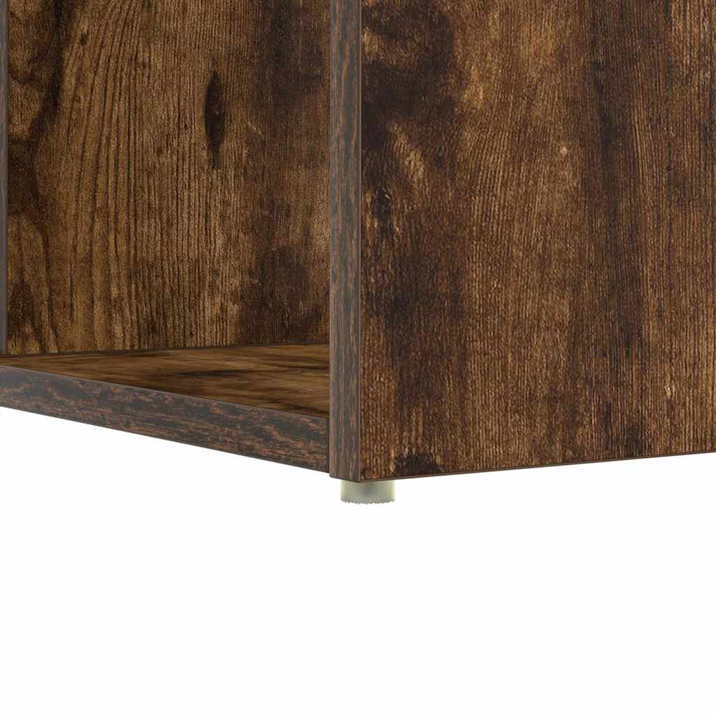 Desk Smoked Oak Engineered Wood 108 x 55 x 103.5 cm