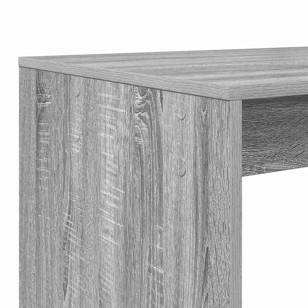 Desk Grey Sonoma Engineered Wood 108 x 55 x 103.5 cm