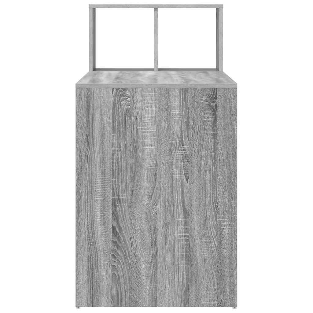 Desk Grey Sonoma Engineered Wood 108 x 55 x 103.5 cm