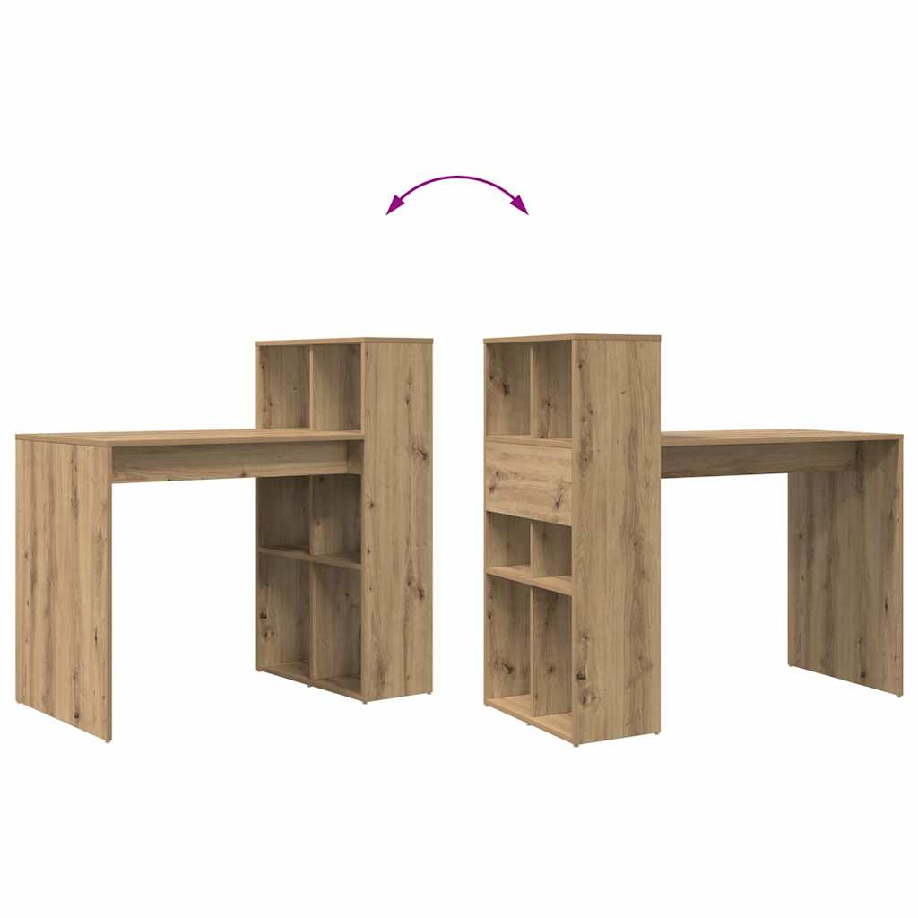 Desk Artisan Oak Engineered Wood 108 x 55 x 103.5 cm