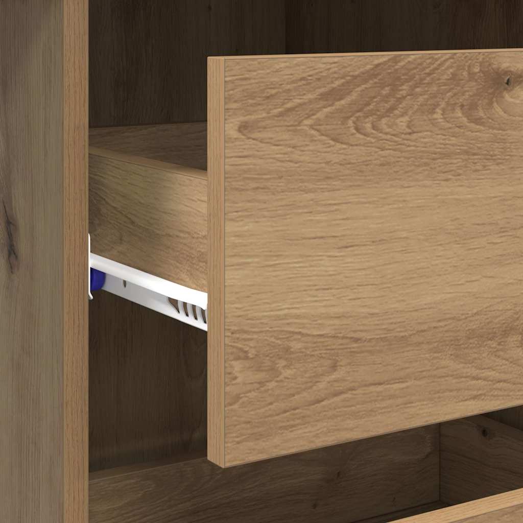 Desk Artisan Oak Engineered Wood 90 x 37.5 x 75 cm