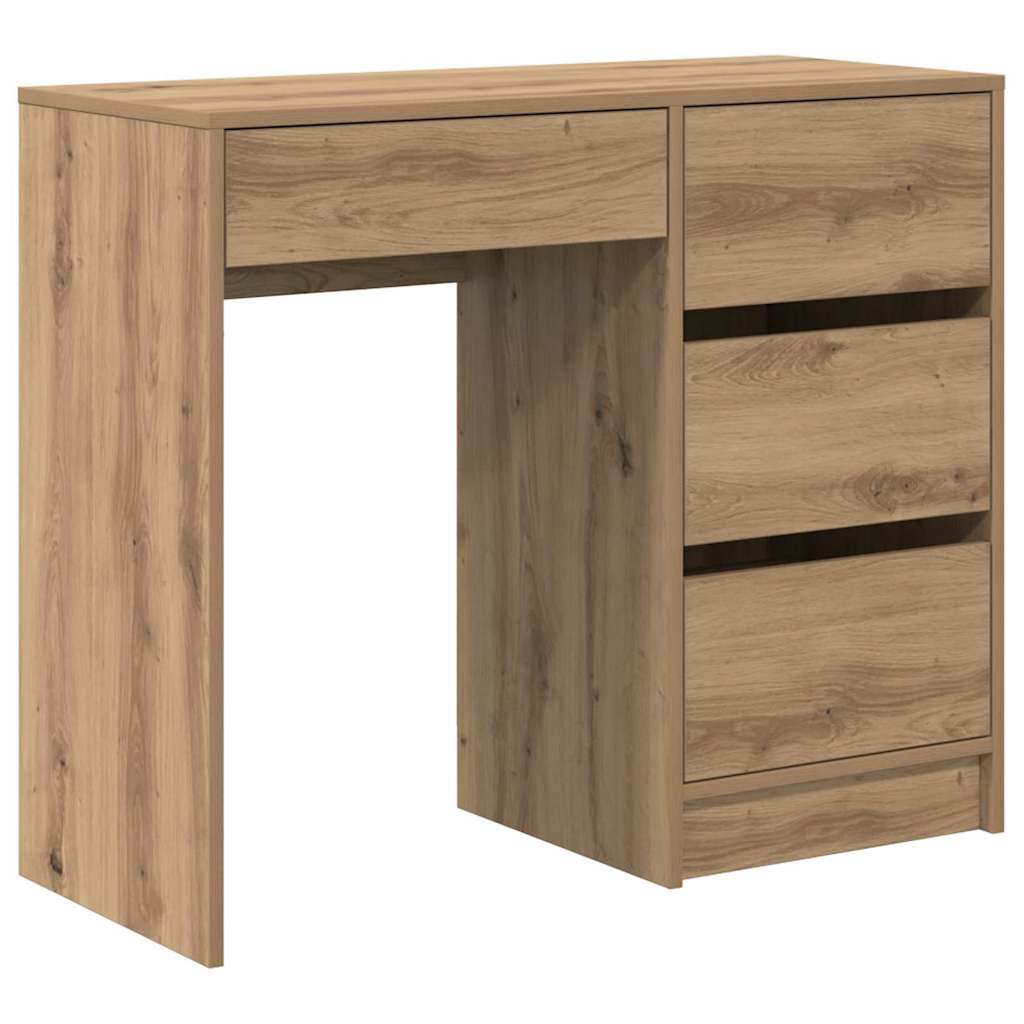 Desk Artisan Oak Engineered Wood 90 x 37.5 x 75 cm