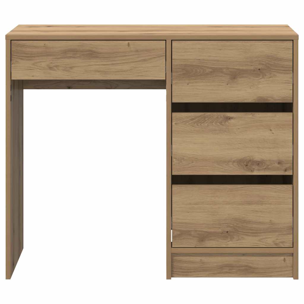 Desk Artisan Oak Engineered Wood 90 x 37.5 x 75 cm