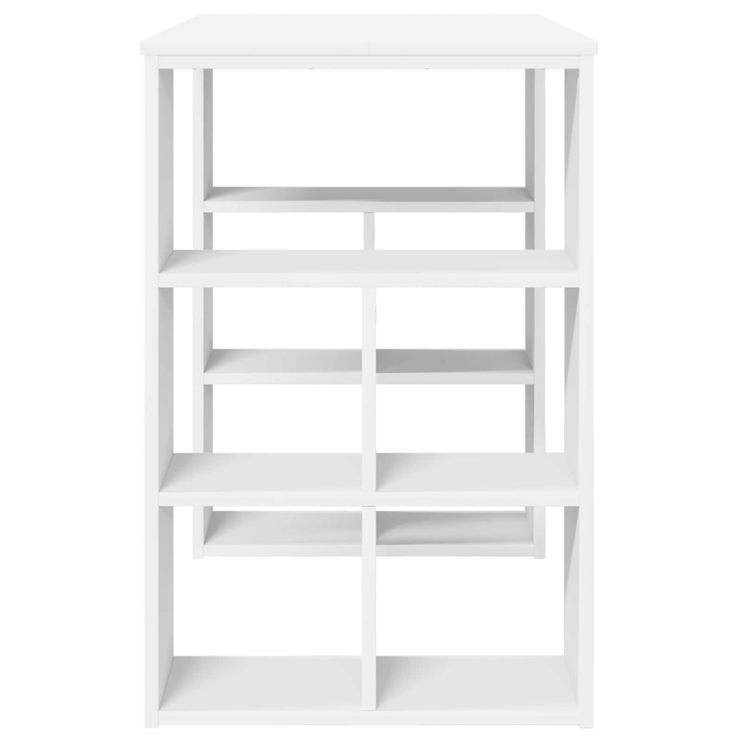 Desk White Engineered Wood 90 x 50 x 75 cm