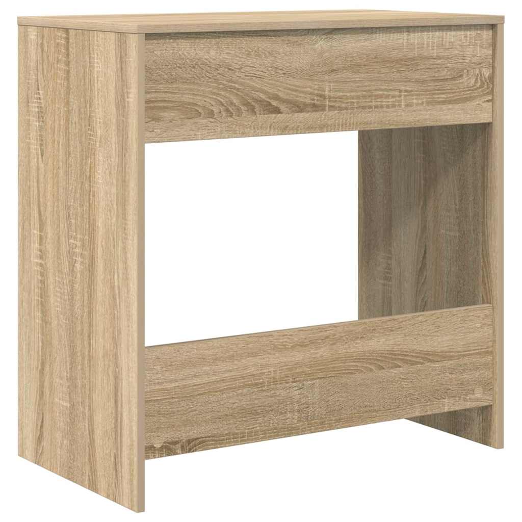 Desk Sonoma Oak Engineered Wood 77.5 x 43 x 79 cm