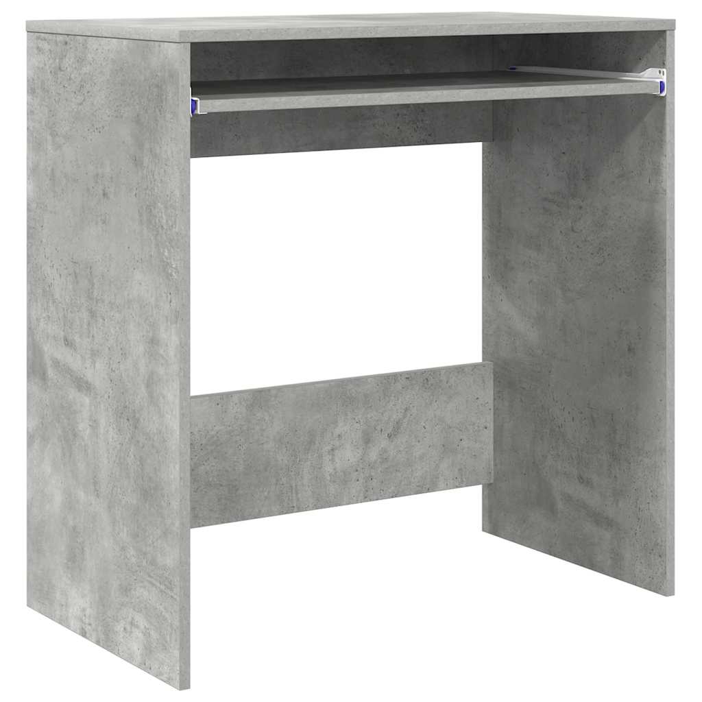 Desk Concrete Grey Engineered Wood 77.5 x 43 x 79 cm