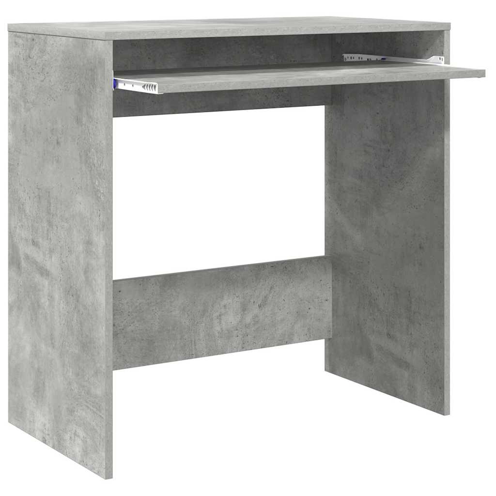 Desk Concrete Grey Engineered Wood 77.5 x 43 x 79 cm