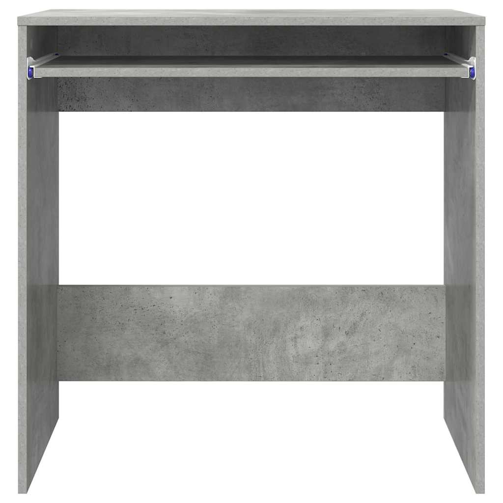 Desk Concrete Grey Engineered Wood 77.5 x 43 x 79 cm