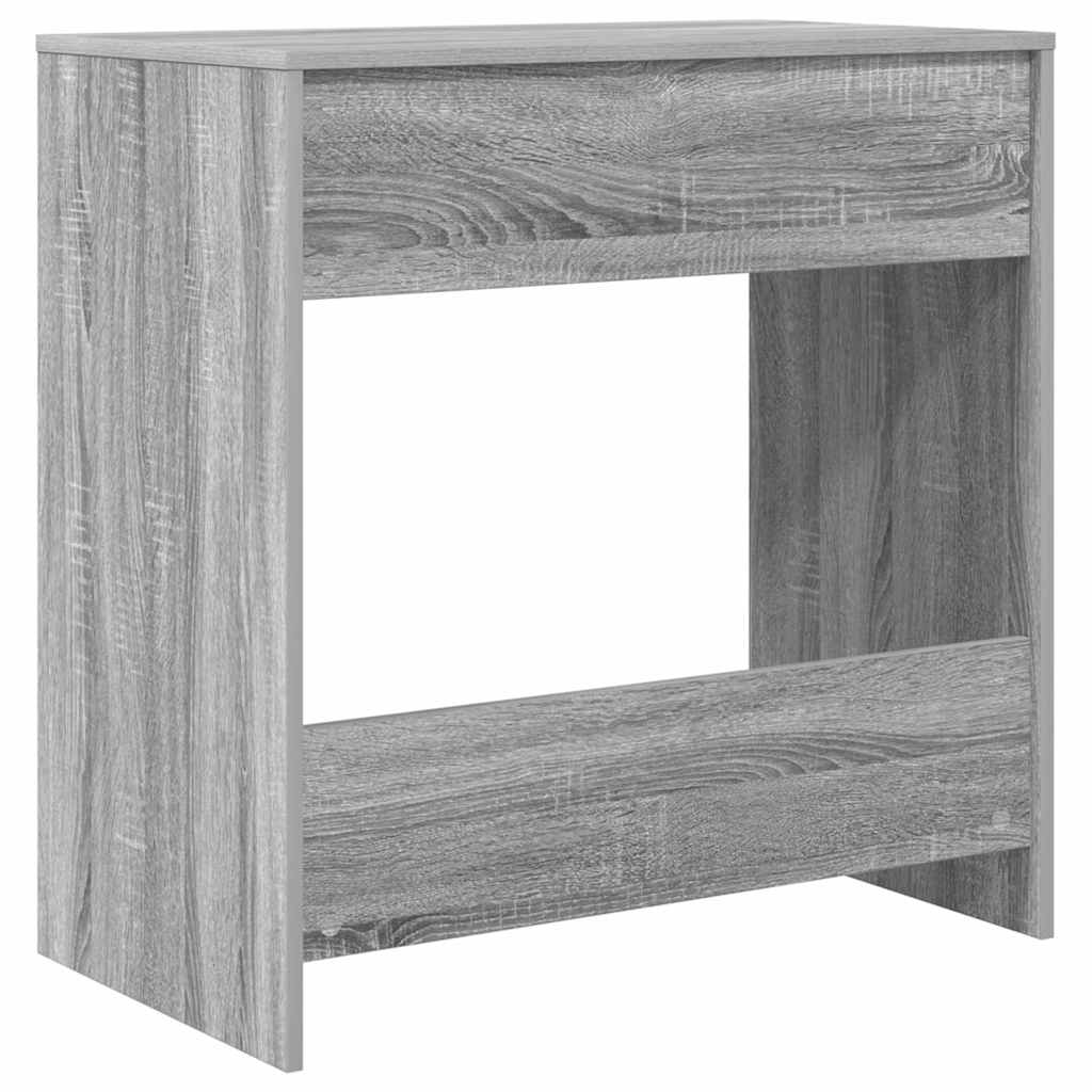 Desk Grey Sonoma Engineered Wood 77.5 x 43 x 79 cm
