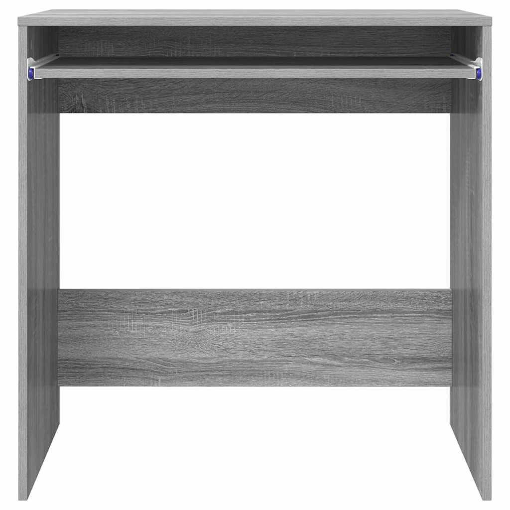 Desk Grey Sonoma Engineered Wood 77.5 x 43 x 79 cm