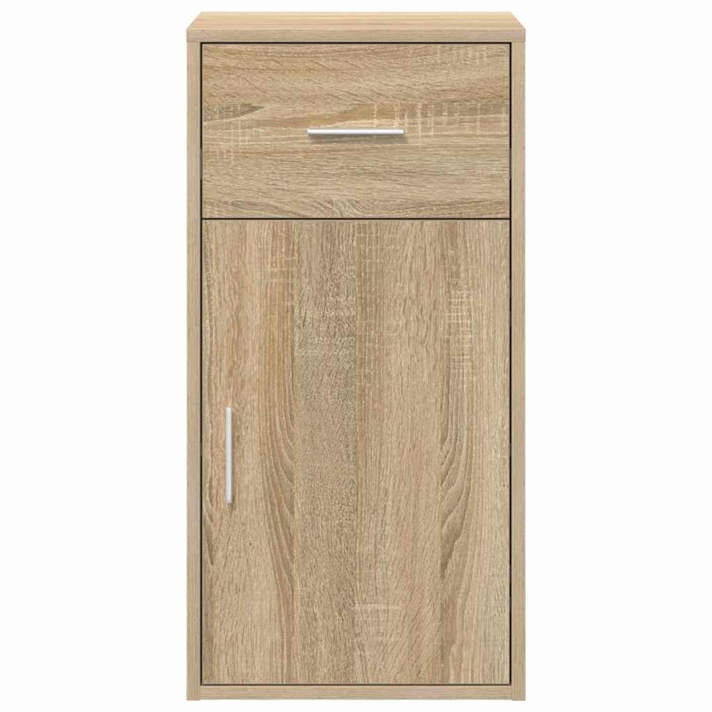 Sideboard with Drawer Sonoma Oak 38 x 34 x 75 cm