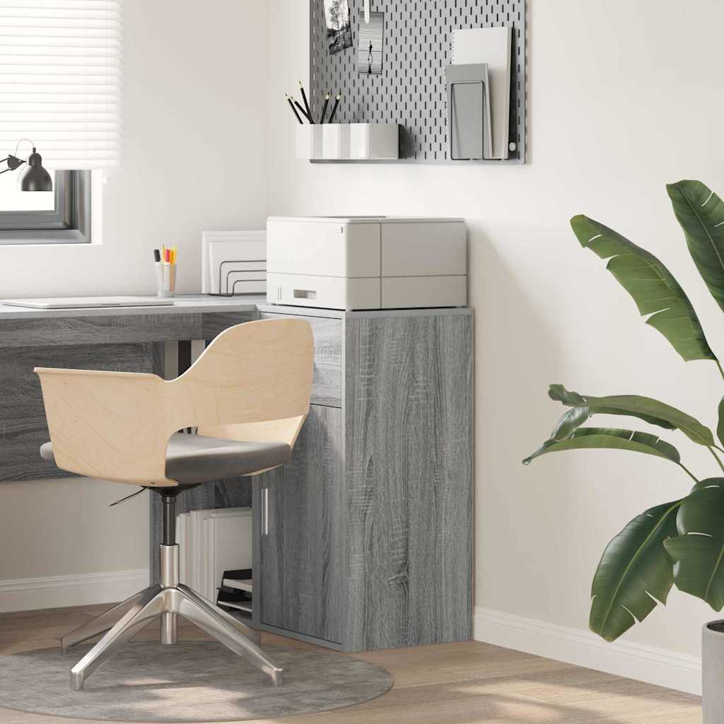 Sideboard with Drawer Grey Sonoma 38 x 34 x 75 cm