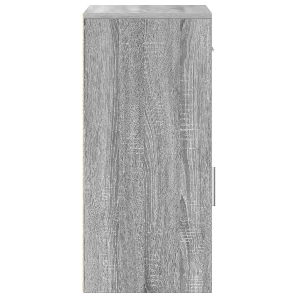 Sideboard with Drawer Grey Sonoma 38 x 34 x 75 cm