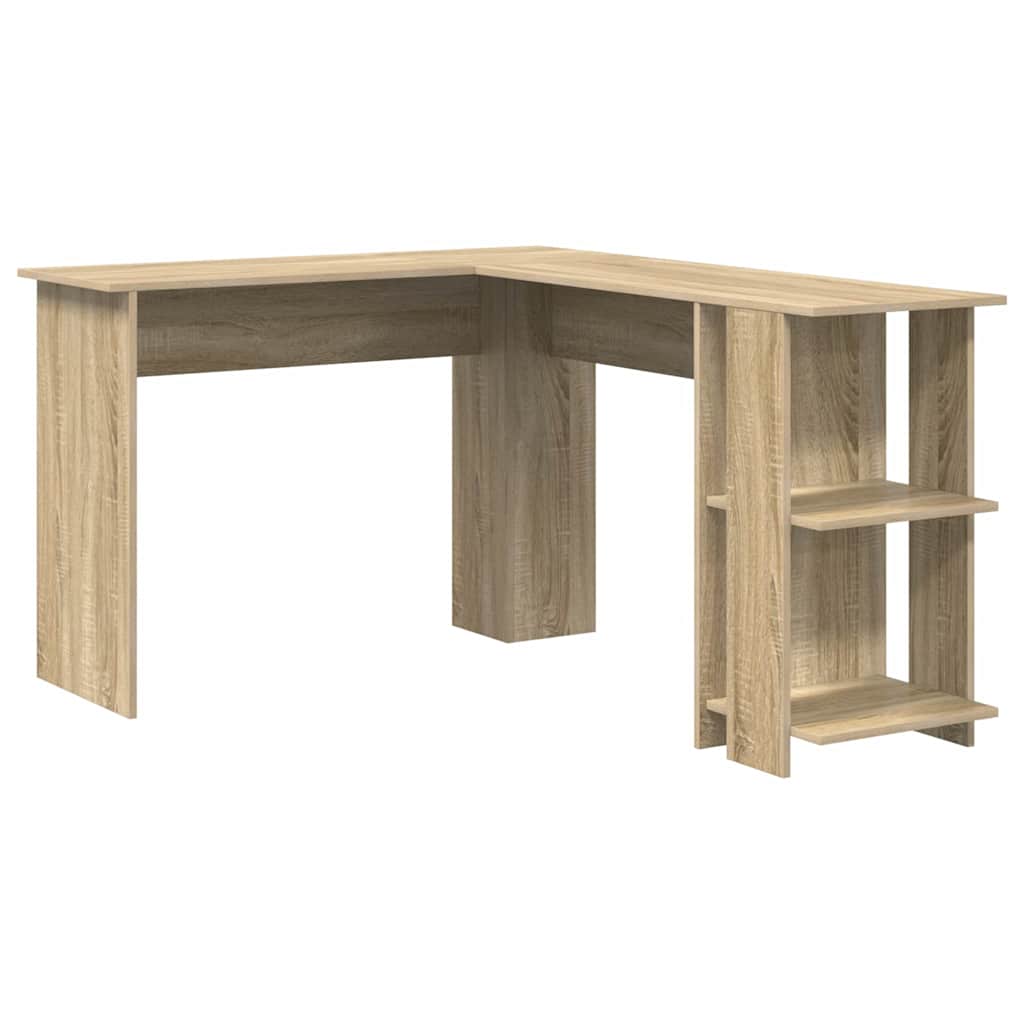 Corner Desk Sonoma Oak Engineered Wood 140 x 113.5 x 75 cm