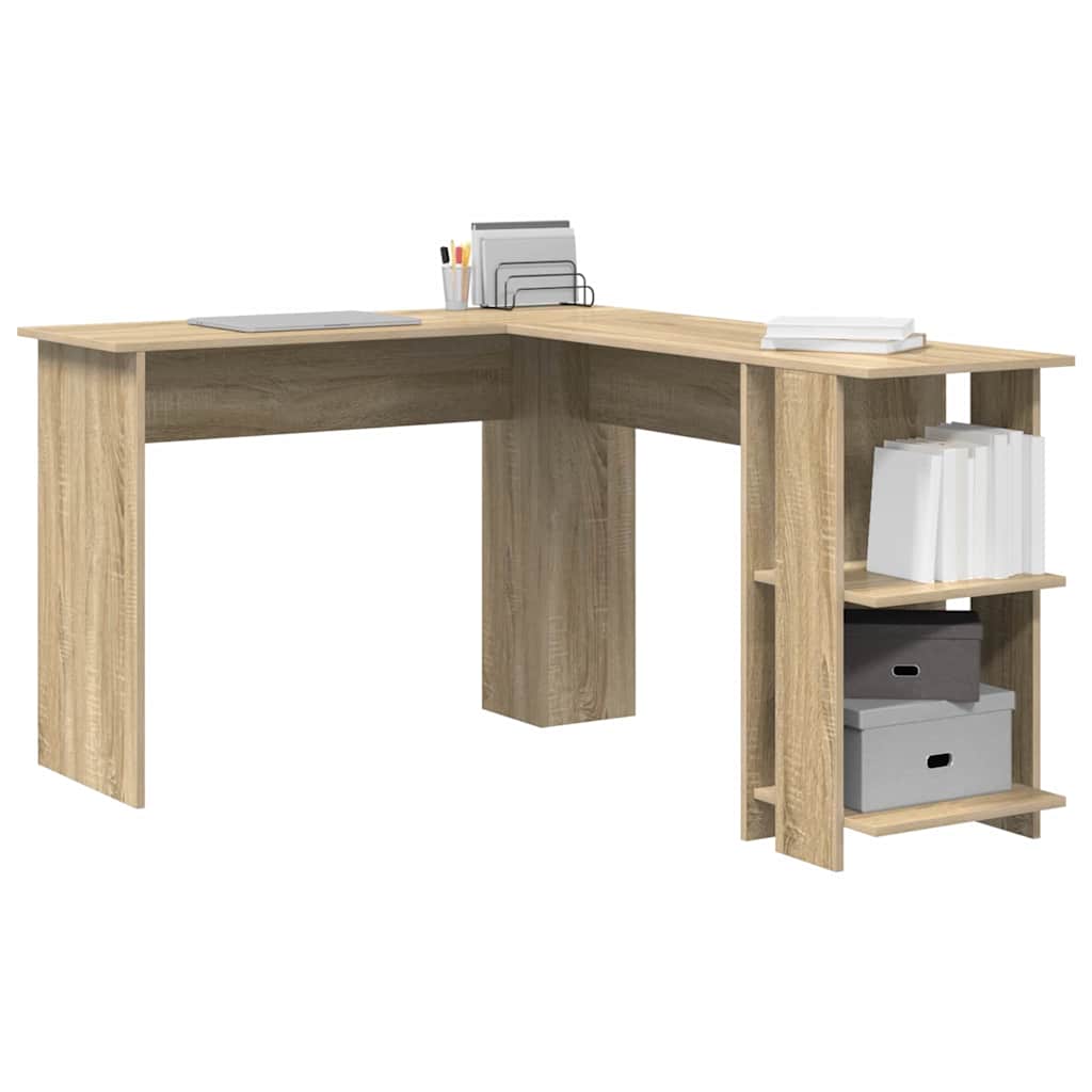 Corner Desk Sonoma Oak 140 x 113.5 x 75 cm Engineered Wood