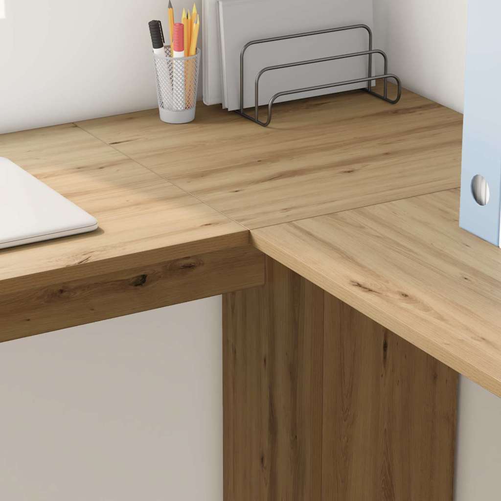Corner Desk Artisan Oak Engineered Wood 140 x 113.5 x 75 cm