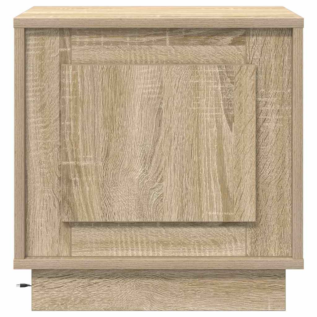 Bedside Cabinet 2 pcs Sonoma Oak 44 x 34.5 x 45 cm