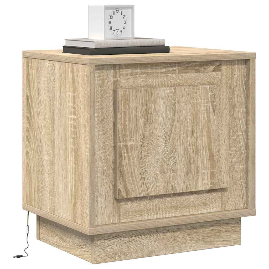 Bedside Cabinet 2 pcs Sonoma Oak 44 x 34.5 x 45 cm