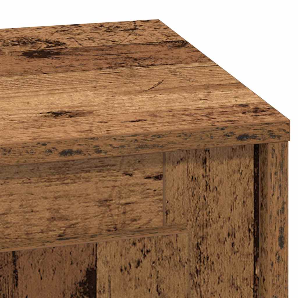 Bedside Cabinet Old Wood 44 x 34.5 x 45 cm Engineered Wood