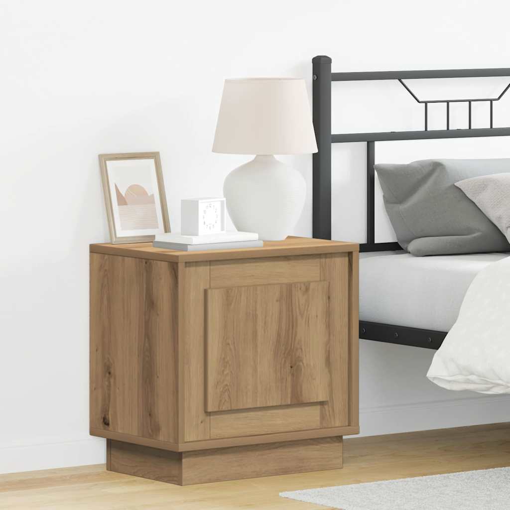 Bedside Cabinet Artisan Oak 44 x 34.5 x 45 cm Engineered Wood