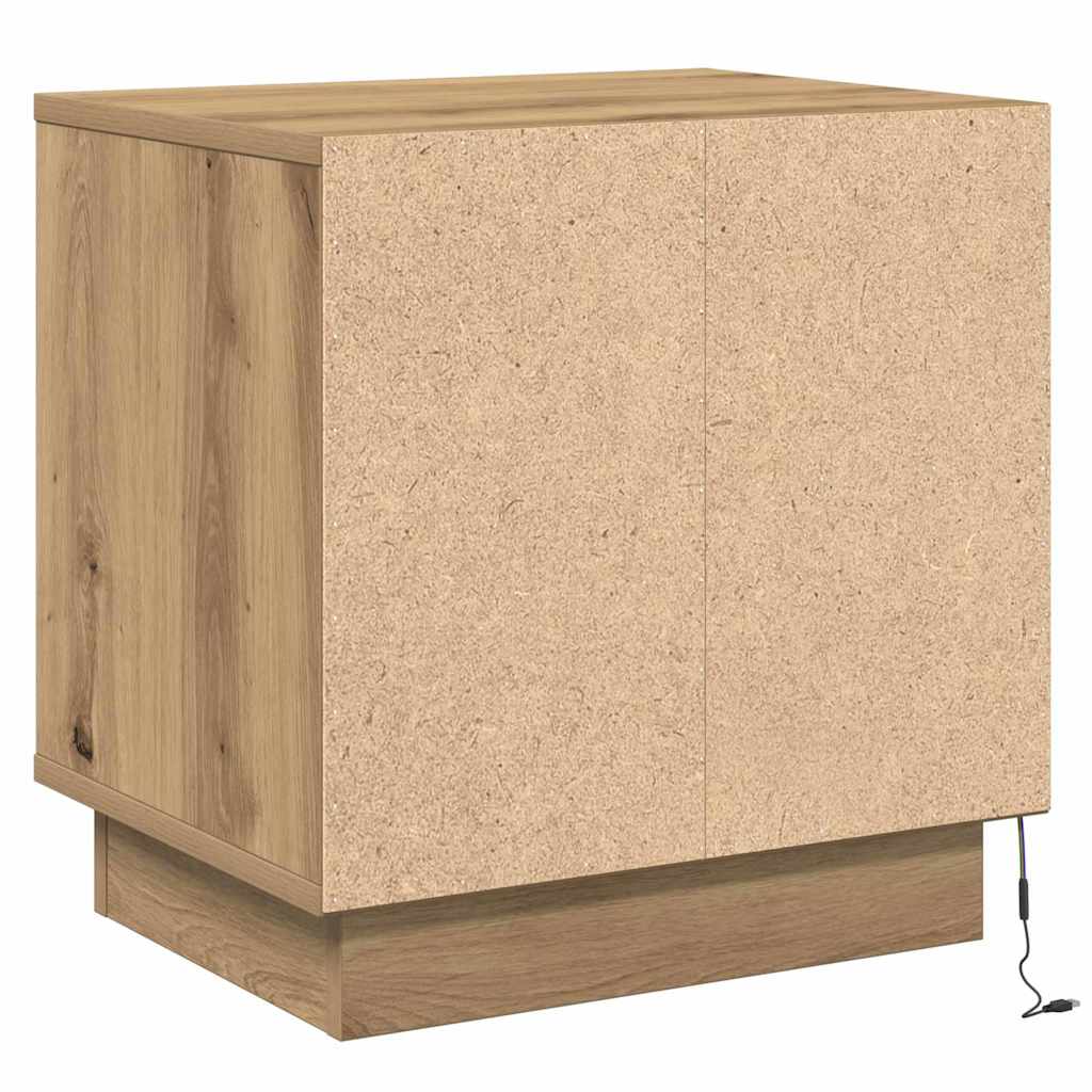Bedside Cabinet Artisan Oak 44 x 34.5 x 45 cm Engineered Wood