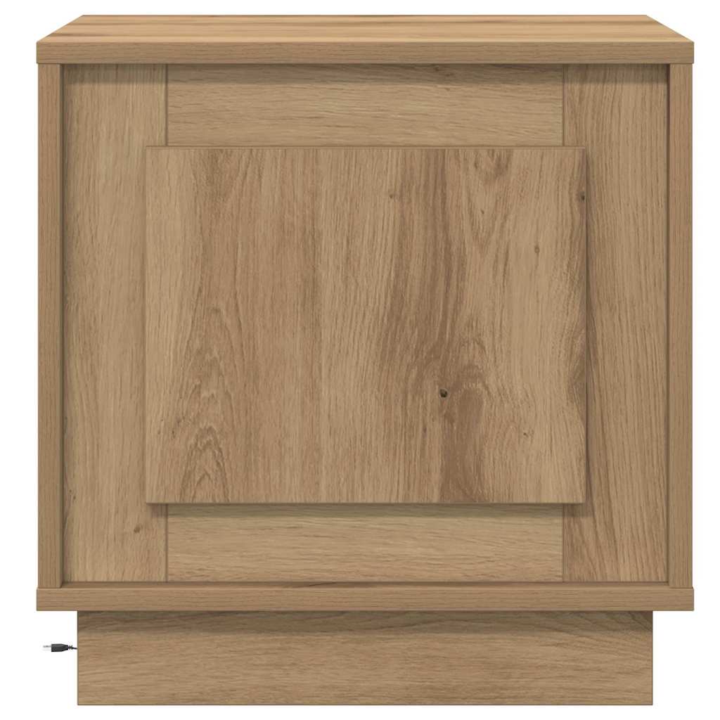 Bedside Cabinet Artisan Oak 44 x 34.5 x 45 cm Engineered Wood