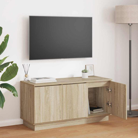 TV Cabinet 100 x 38 x 49 cm Sonoma Oak Engineered Wood