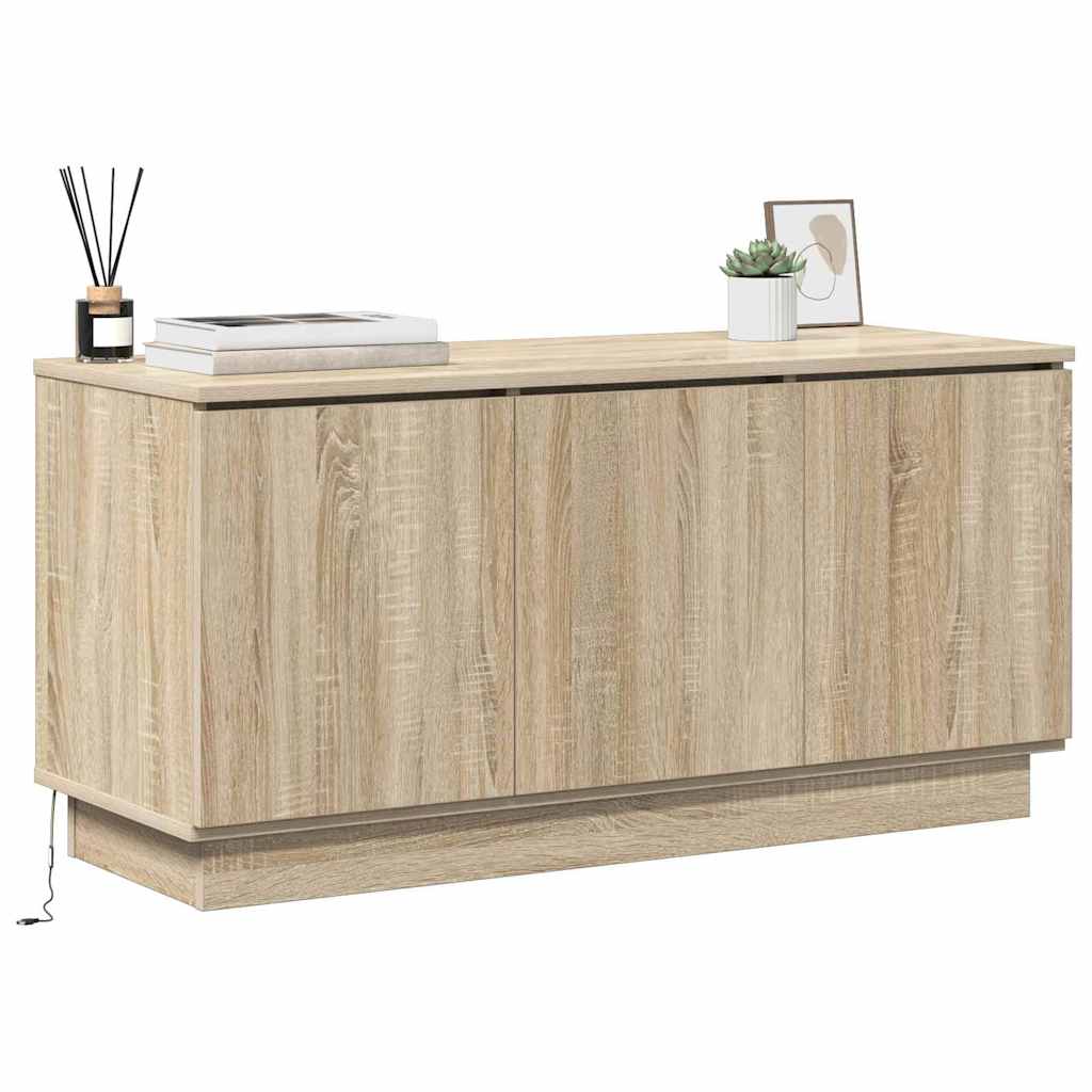 TV Cabinet Sonoma Oak 100 x 38 x 49 cm Engineered Wood