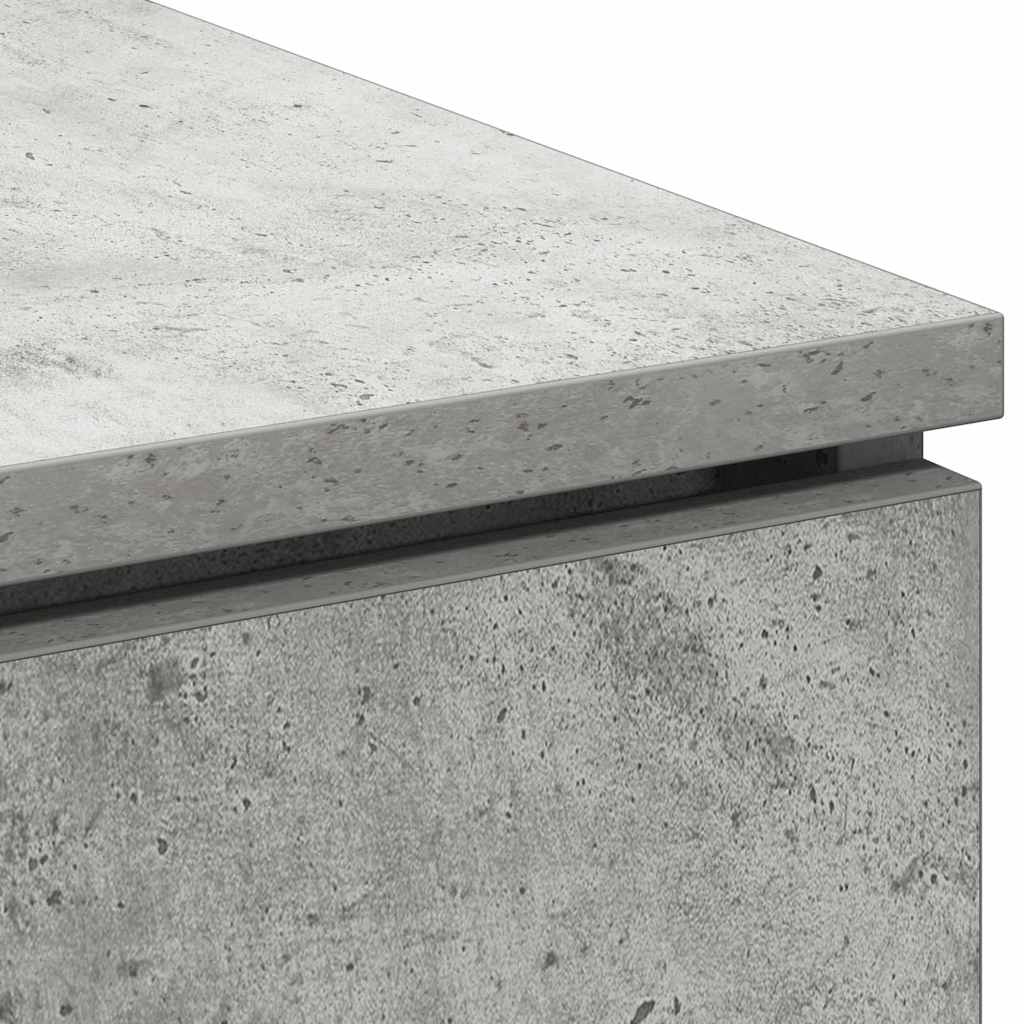 TV Cabinet Concrete Grey 100 x 38 x 49 cm Engineered Wood