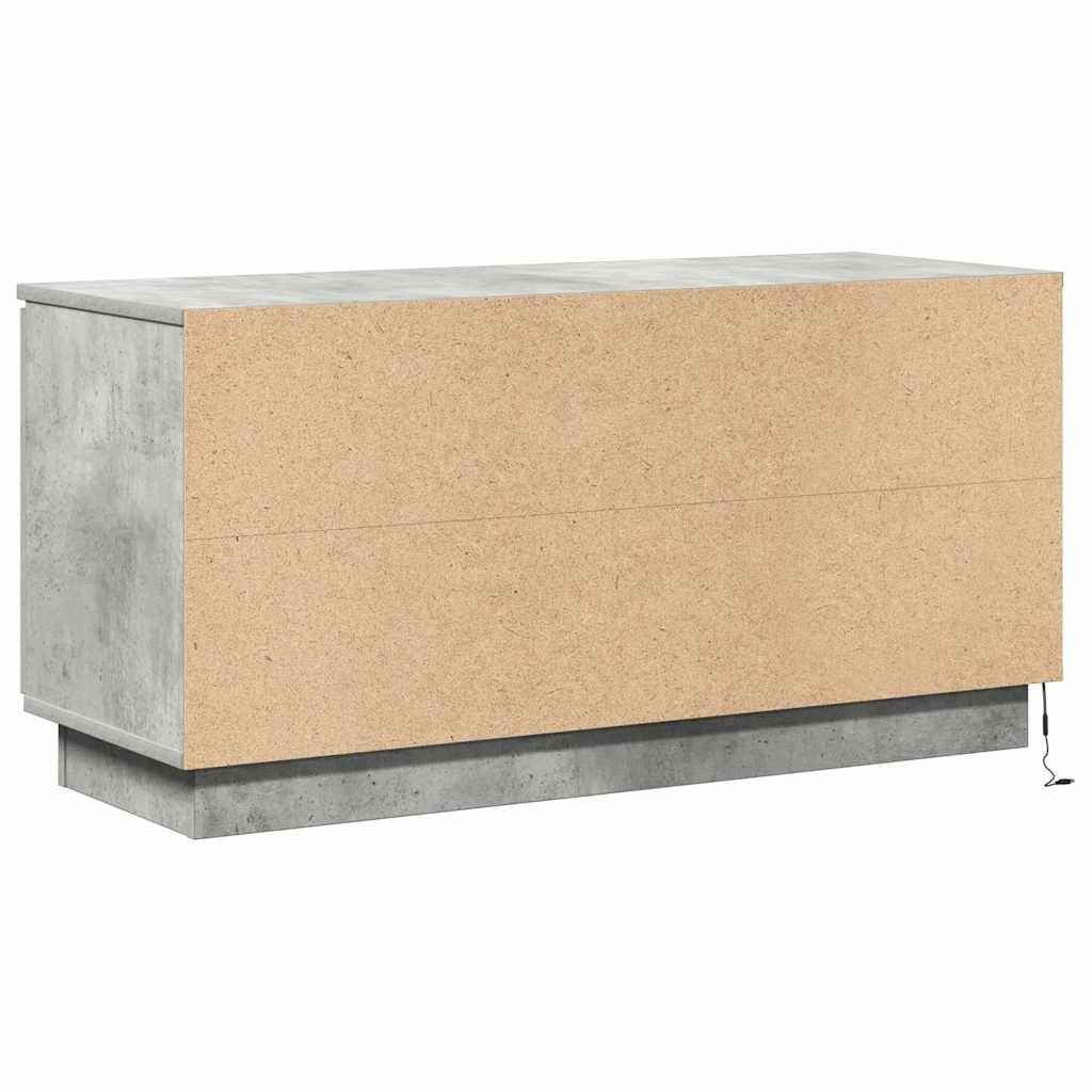 TV Cabinet Concrete Grey 100 x 38 x 49 cm Engineered Wood