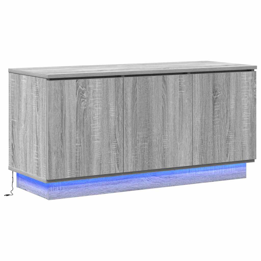 TV Cabinet Grey Sonoma 100 x 38 x 49 cm Engineered Wood