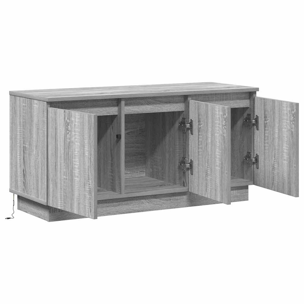 TV Cabinet Grey Sonoma 100 x 38 x 49 cm Engineered Wood