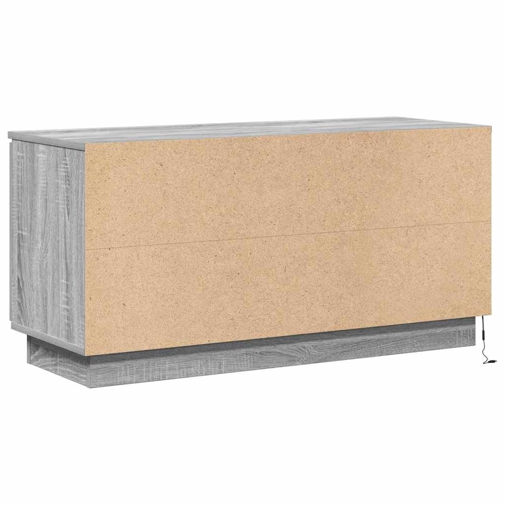 TV Cabinet Grey Sonoma 100 x 38 x 49 cm Engineered Wood