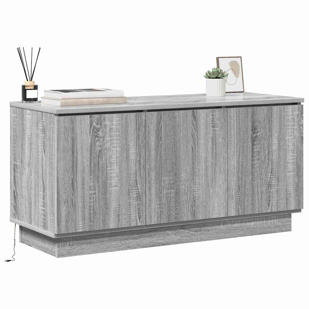 TV Cabinet Grey Sonoma 100 x 38 x 49 cm Engineered Wood