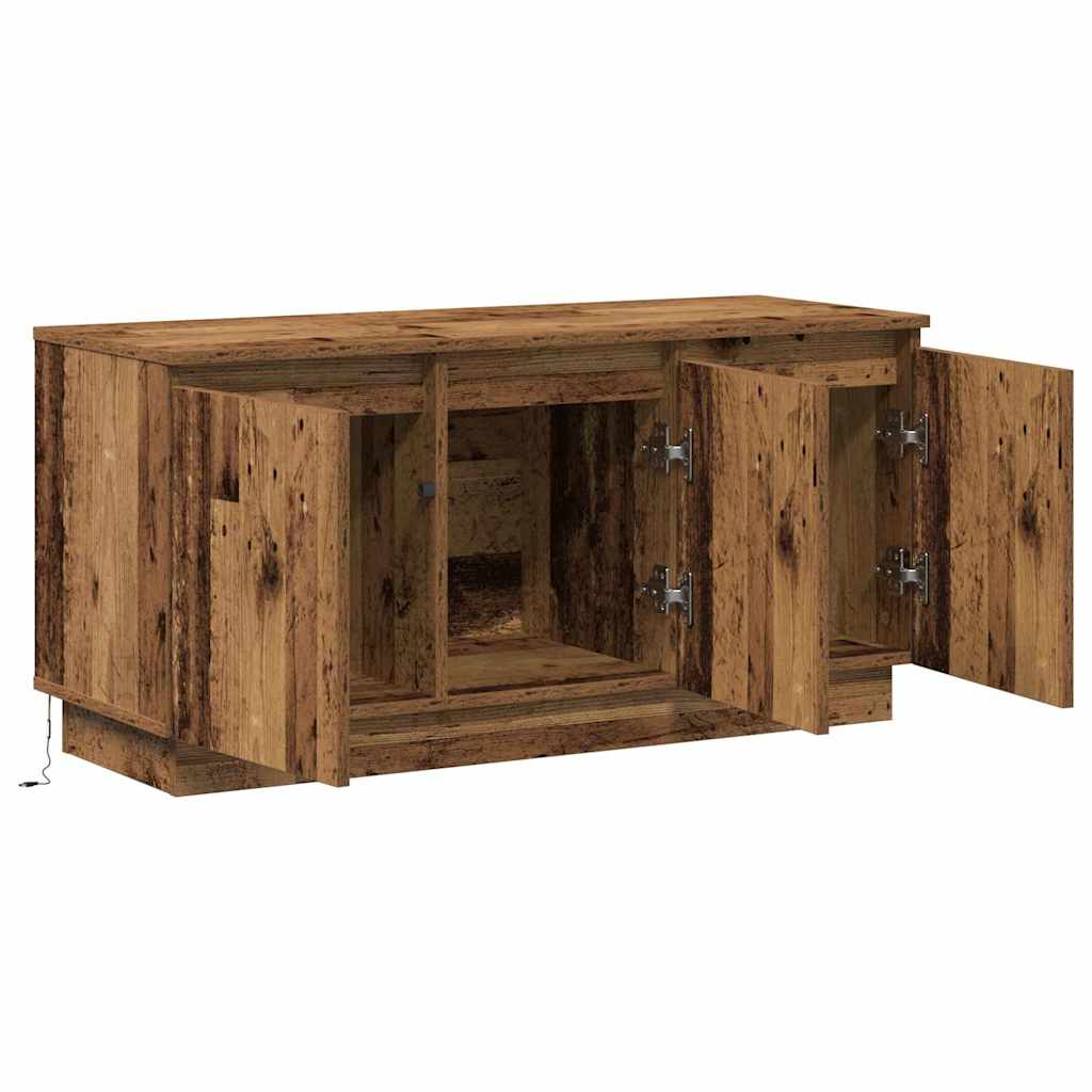TV Cabinet Old Wood 100 x 38 x 49 cm Engineered Wood