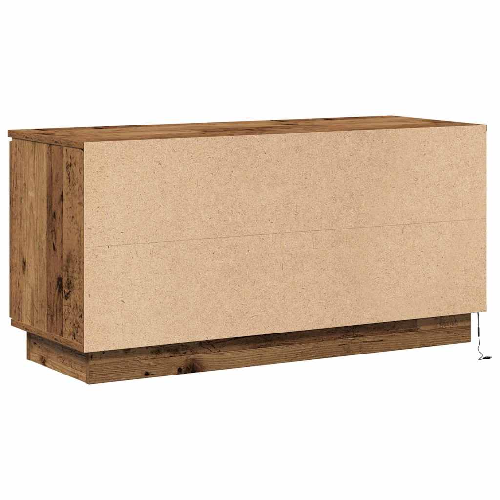TV Cabinet Old Wood 100 x 38 x 49 cm Engineered Wood