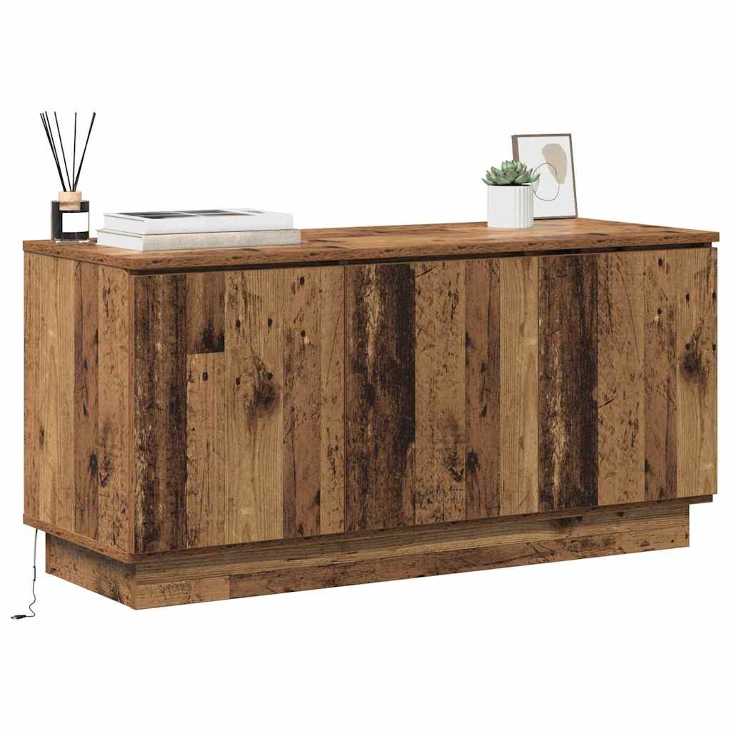 TV Cabinet Old Wood 100 x 38 x 49 cm Engineered Wood