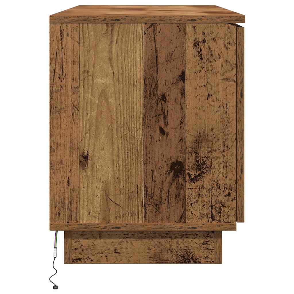 TV Cabinet Old Wood 100 x 38 x 49 cm Engineered Wood