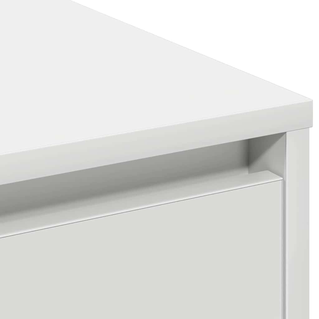 vidaXL Sideboard with Shelf White 90 x 32 x 75 cm Engineered wood