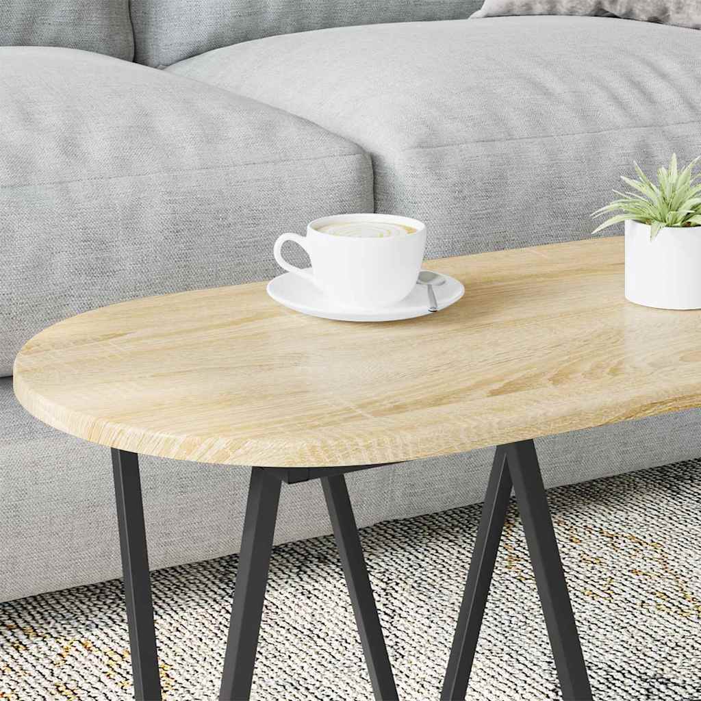 Coffee Table Sonoma Oak 80 x 40 x 40.5 cm