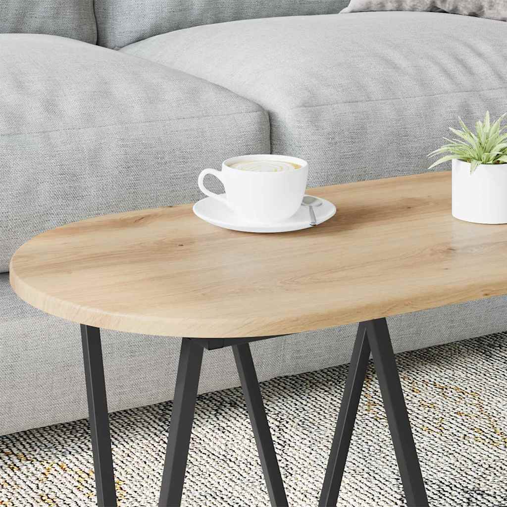 Coffee Table Artisan Oak 80 x 40 x 40.5 cm