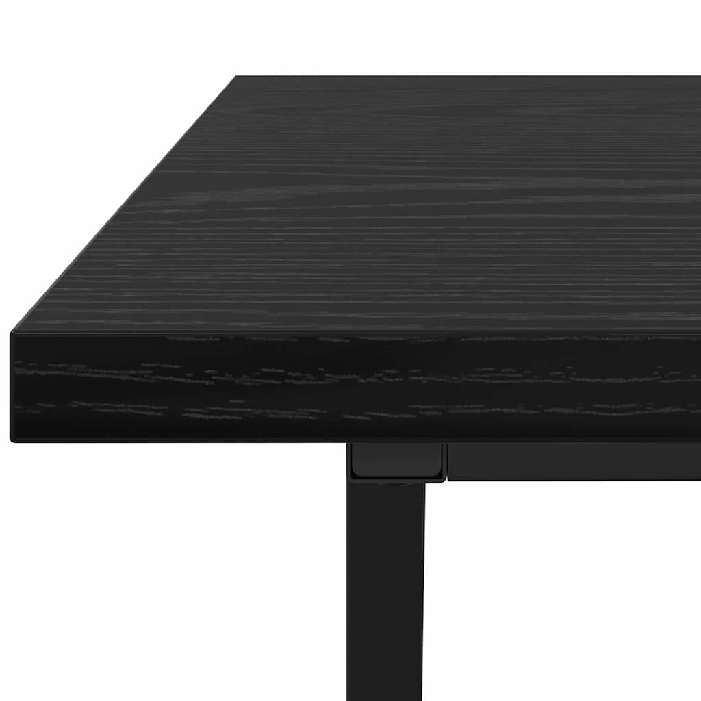 Coffee Table Black Oak 100 x 50 x 40 cm
